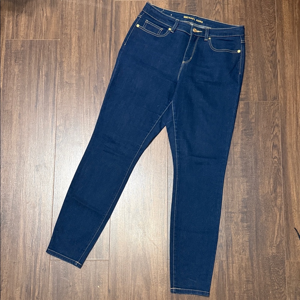 Michael Kors Dark Blue Skinny Jeans